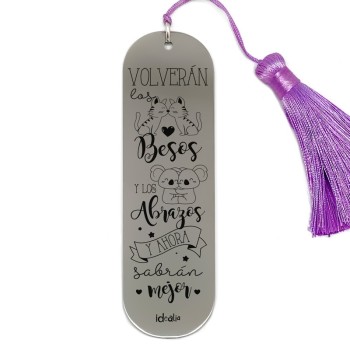 Marcapáginas Besos y Abrazcos